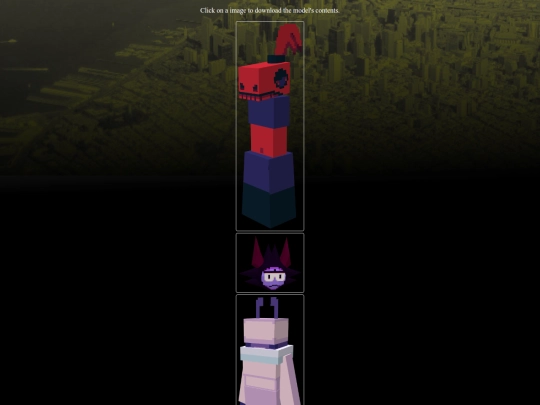 models screenshot