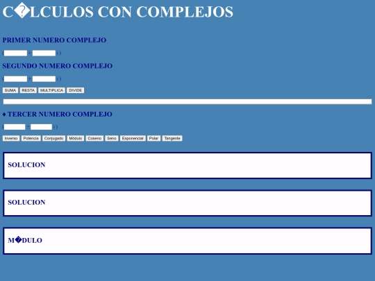 ejercicio3/CALCULADORACOMPLEJOS screenshot