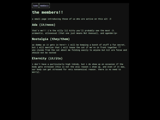 members screenshot