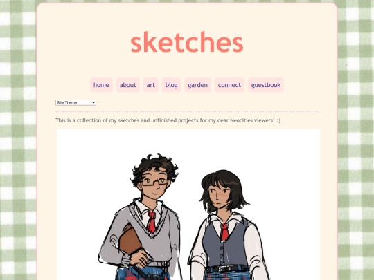 art/sketches screenshot