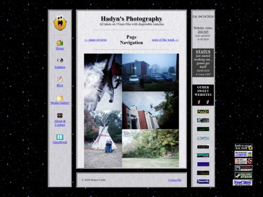 mediagallery/photography screenshot