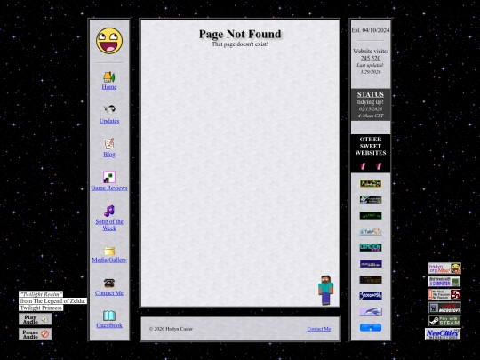not_found screenshot