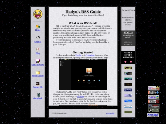 rss_guide screenshot