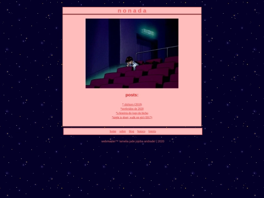 blog screenshot