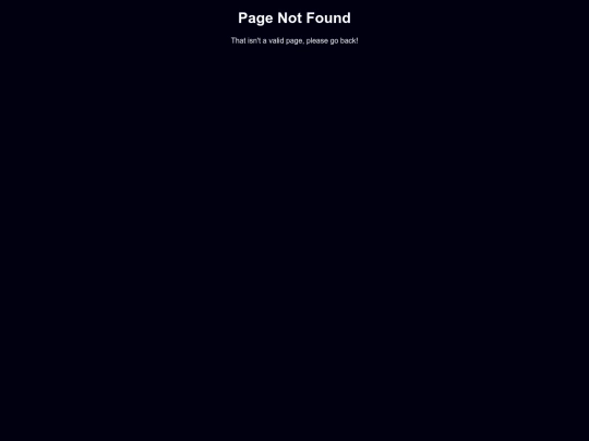 not_found screenshot