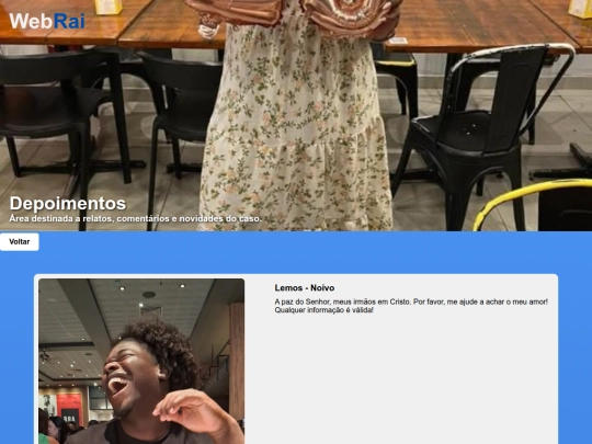 WebRai/depoimentos screenshot