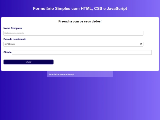 formSImples/form screenshot