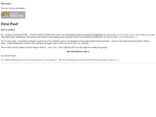 posts/2023-11-21-First-Post screenshot
