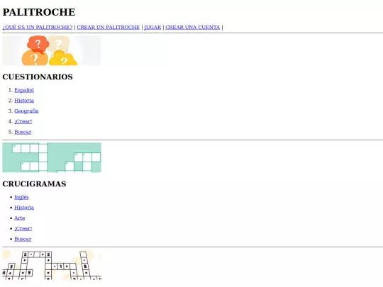 Pagina web 2.14 screenshot
