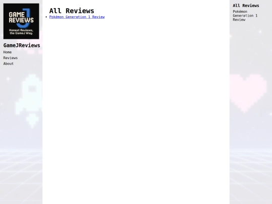reviews screenshot