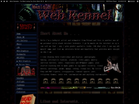 aboutme screenshot