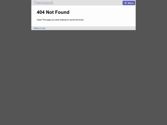 not_found screenshot