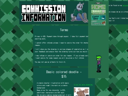 commission screenshot