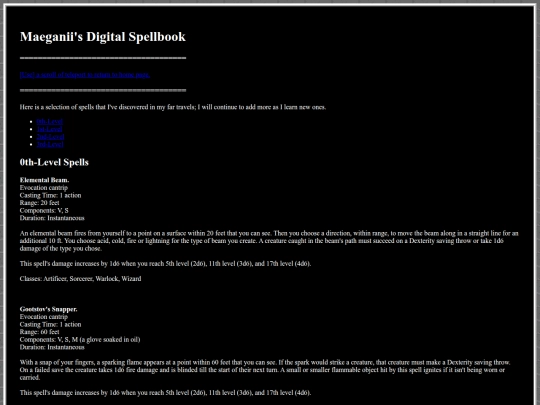 spellbook screenshot