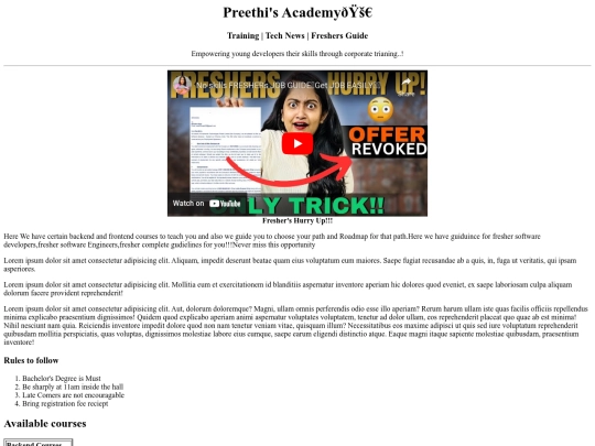 Websiteproject2 screenshot