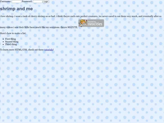 shrimp screenshot