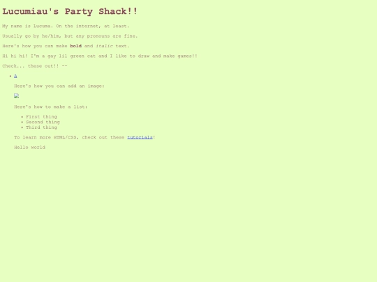 about-me screenshot