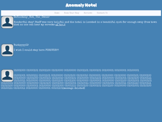 Reviews screenshot