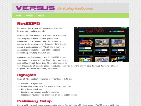 games/retro_netplay/redggpo screenshot