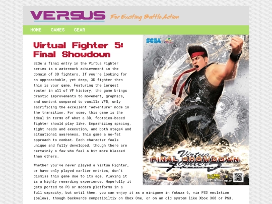 games/vf5fs screenshot