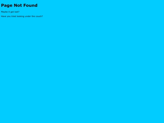 not_found screenshot