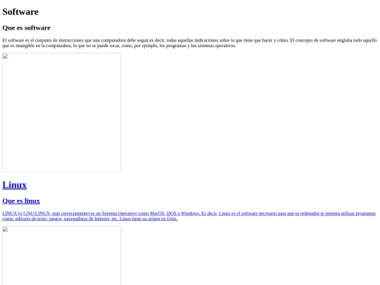 componentes software (Teresa) screenshot