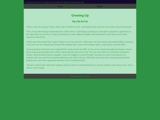 growingup screenshot