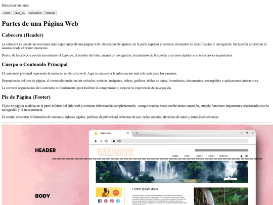 Web/Html/partes screenshot