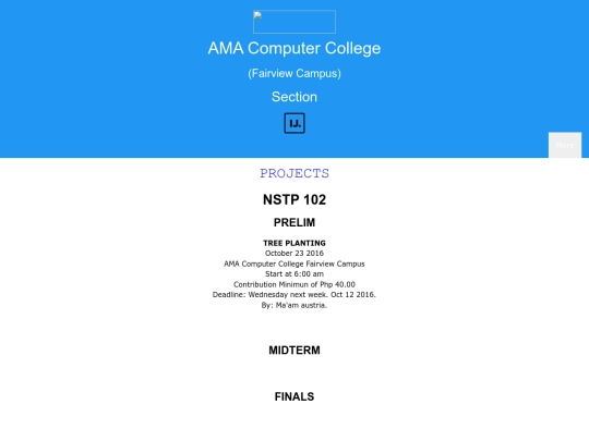 project screenshot