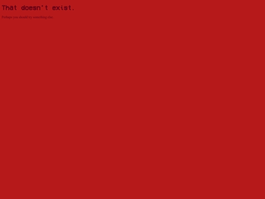 not_found screenshot