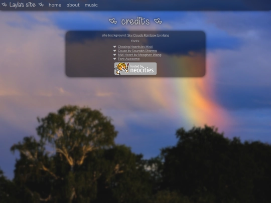 credits screenshot