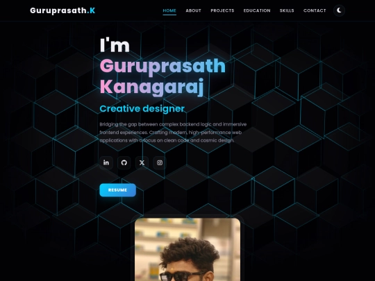 portfolio screenshot