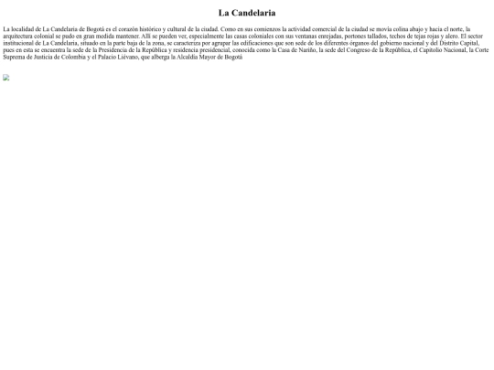 Sitios turisticos/candelaria screenshot
