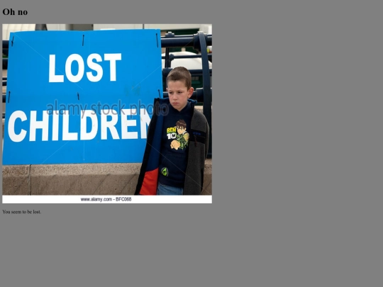 not_found screenshot