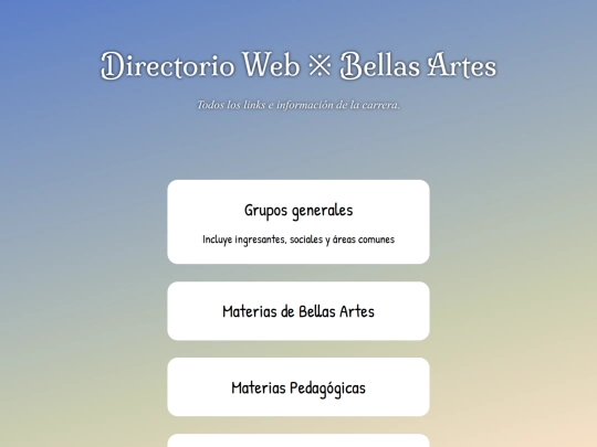 index screenshot