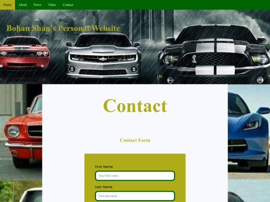 html/contact screenshot