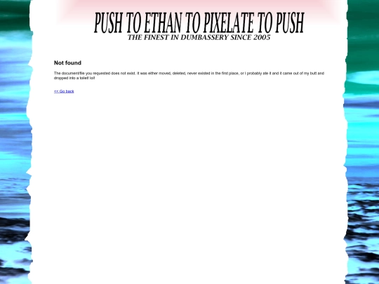 not_found screenshot