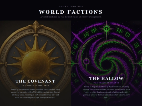 Factions screenshot