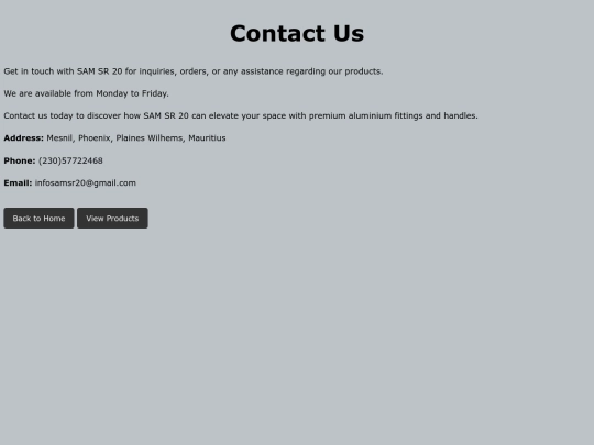 contact screenshot