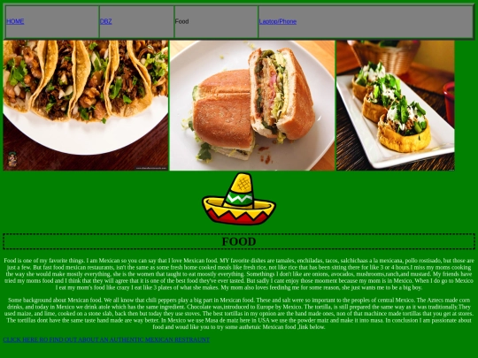 food screenshot