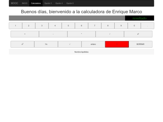 calculadora screenshot