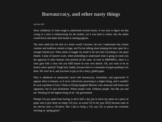 articles/blog/bureaucracy screenshot