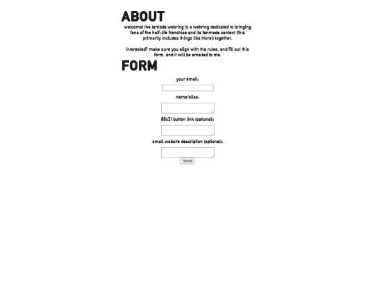 lambdaring/home screenshot
