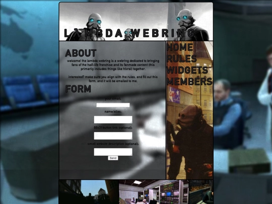 lambdaring screenshot