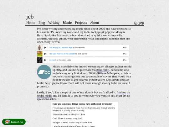 music screenshot