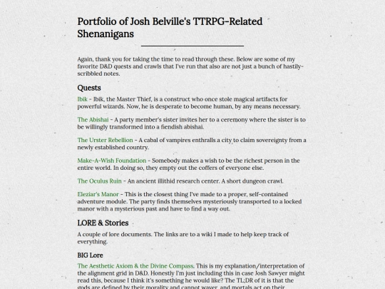 portfolio screenshot