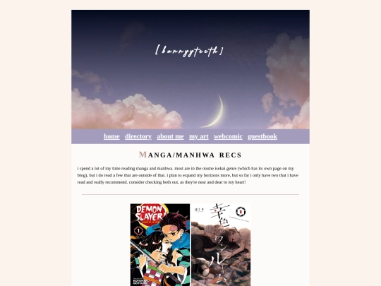 blog/manga/otherrecs screenshot