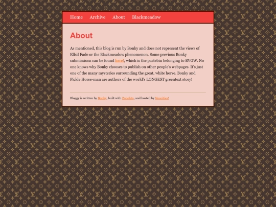 bloggy/about screenshot
