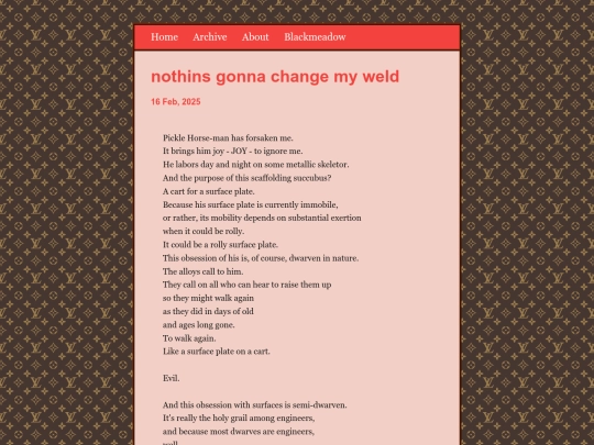 bloggy/posts/2025-02-16-nothins-gonna-change-my-weld screenshot