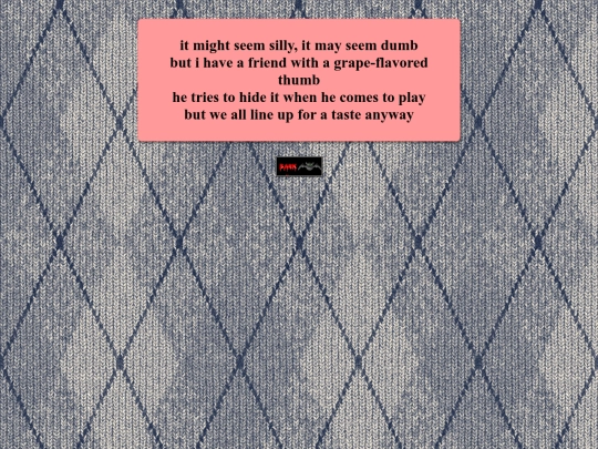 poems/grape screenshot
